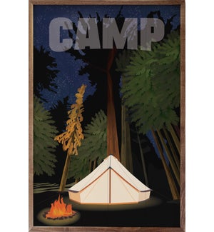 Camp Tent By Jamey Penney-Ritter